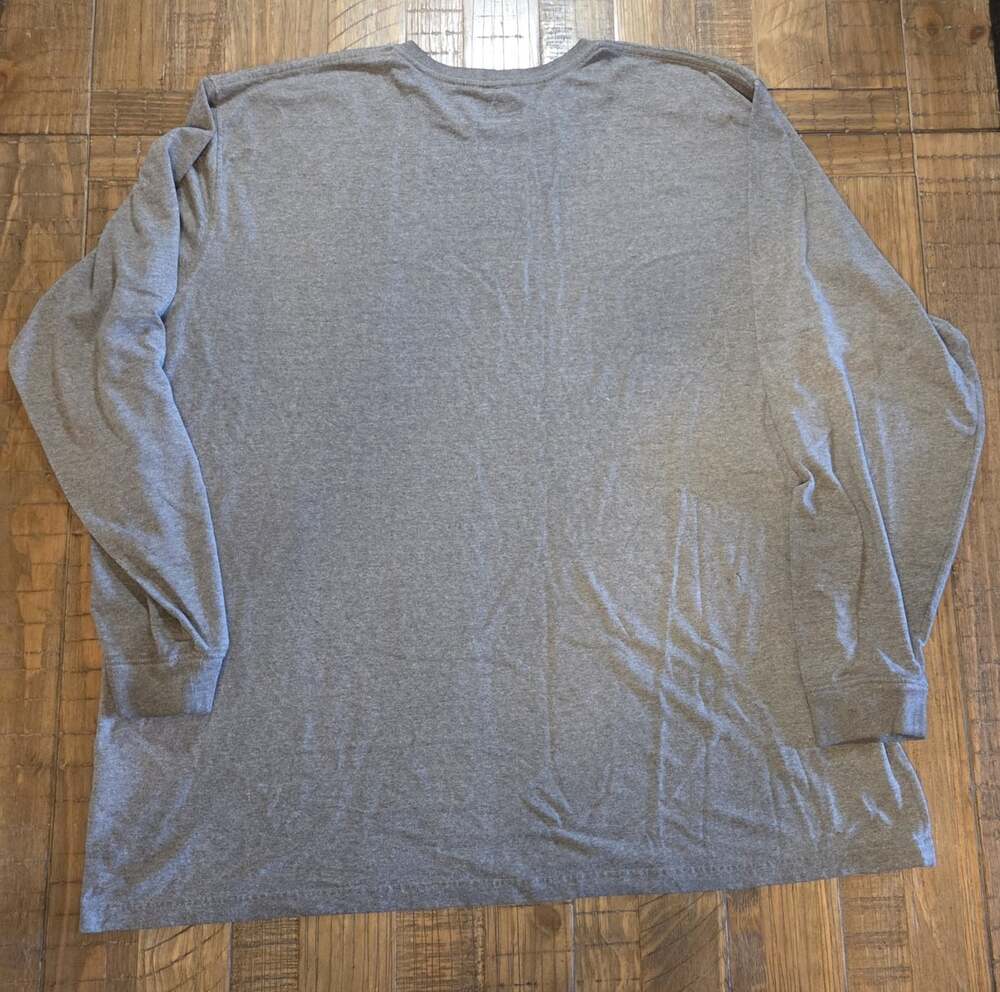 Carhartt Longsleeve Tshirt With Sleeves Logo Size 3XLT (Flaw) - Picture 6 of 9